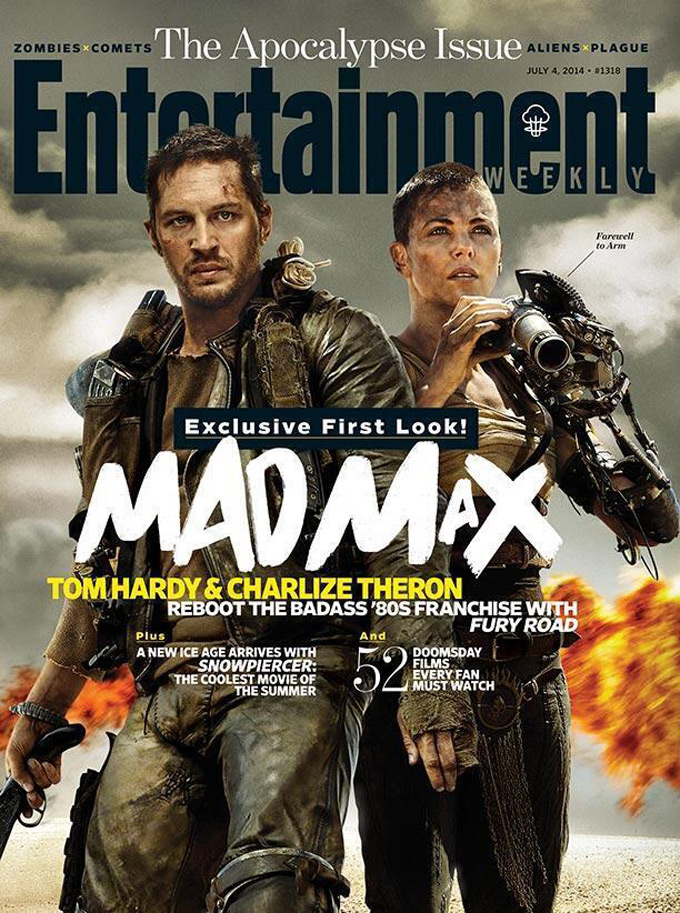 First Look At Tom Hardy & Charlize Theron Together In ‘Mad Max: Fury Road’